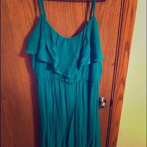 Spaghetti strap BCX long dress